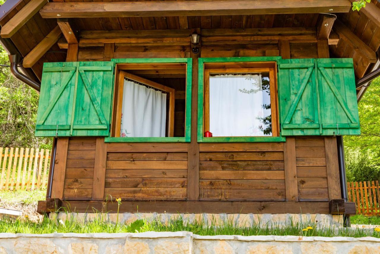 Drvene Kuce Suska - Wooden Houses Suska Zaovine Kültér fotó