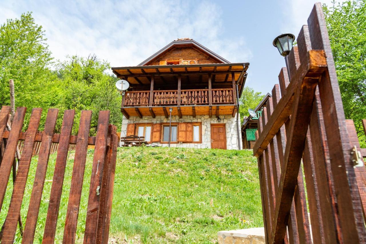 Drvene Kuce Suska - Wooden Houses Suska Zaovine Kültér fotó