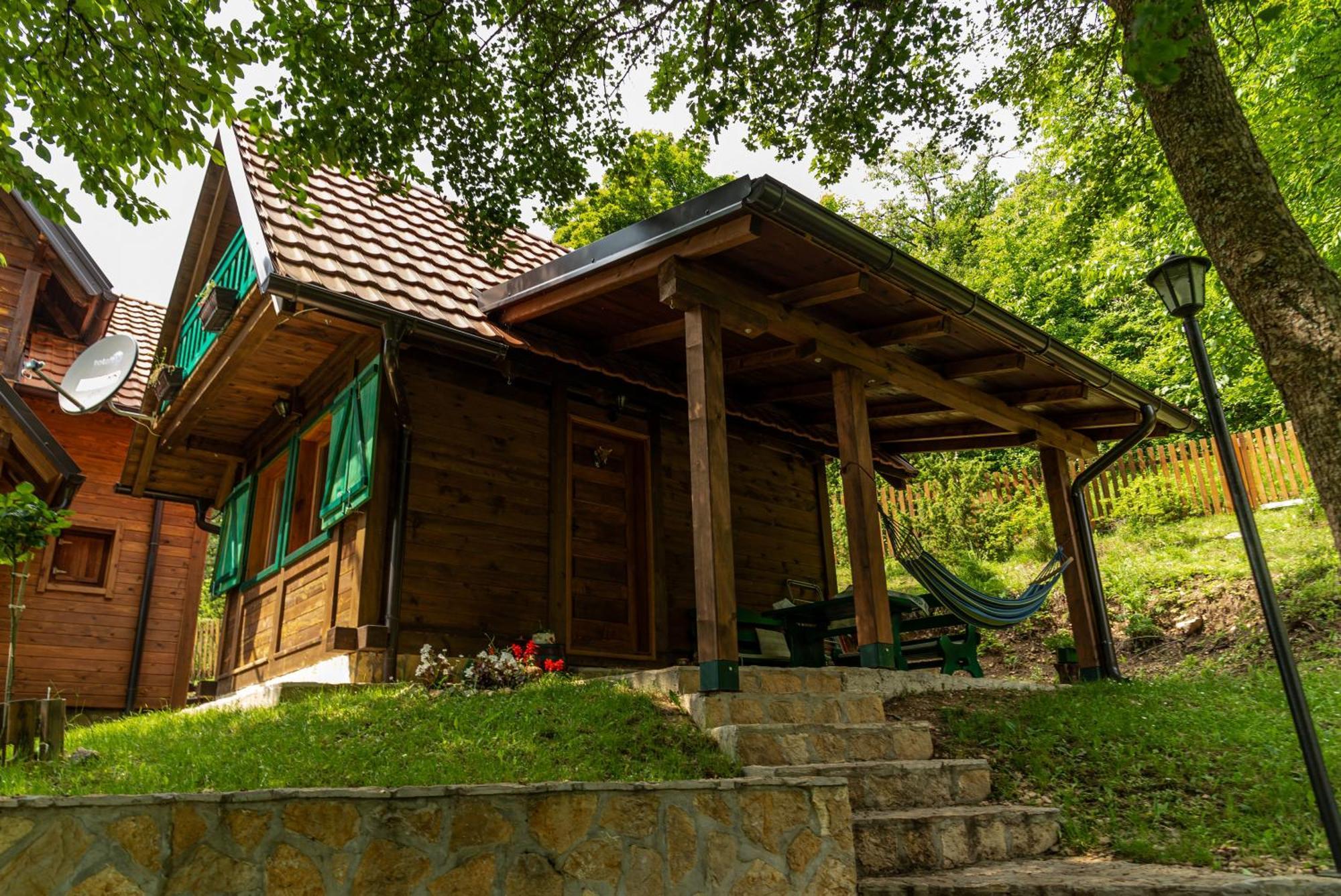 Drvene Kuce Suska - Wooden Houses Suska Zaovine Kültér fotó